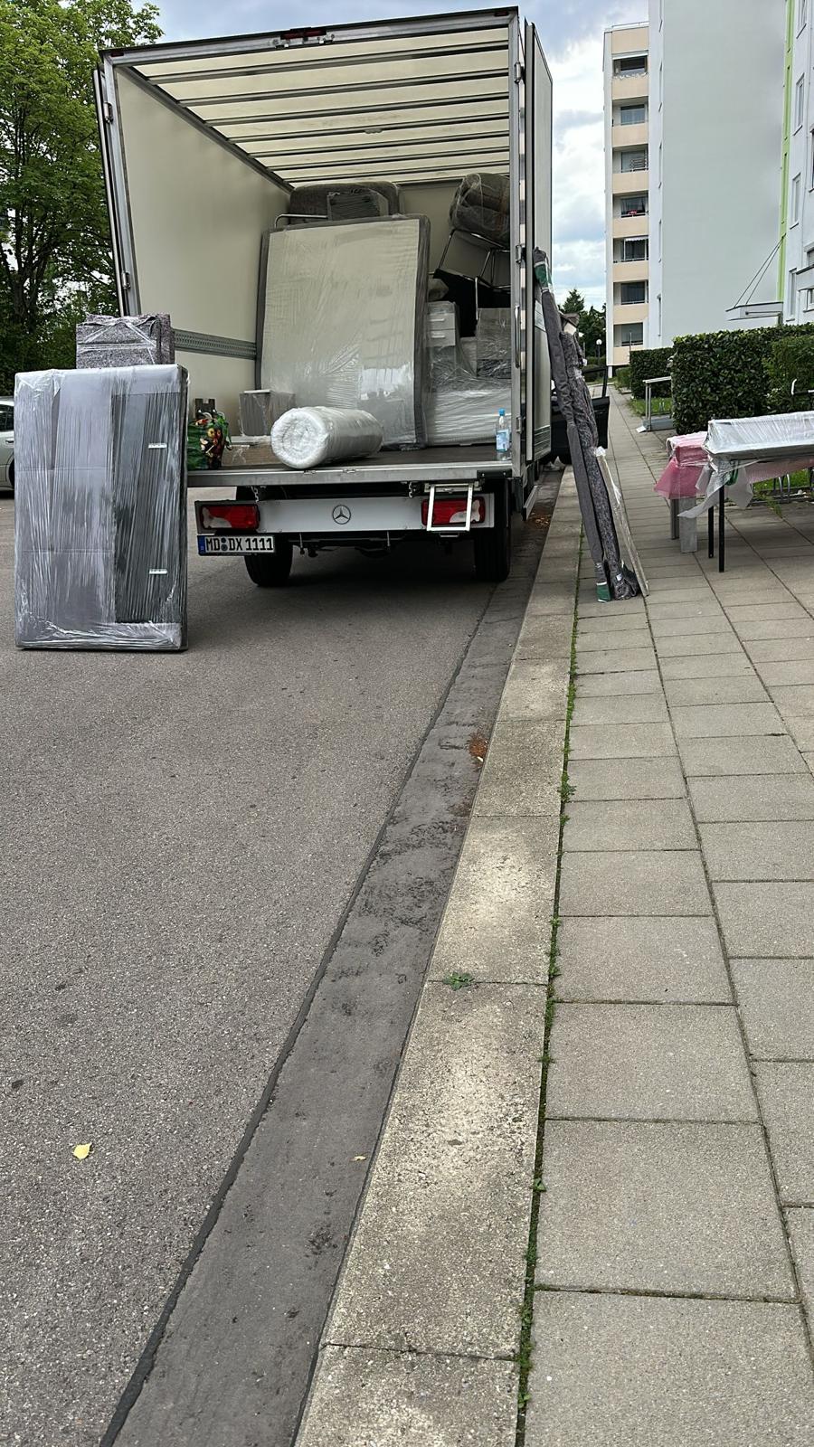 Privatumzug in Augsburg